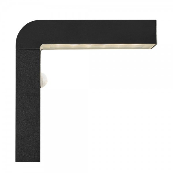 Nordlux Alya Wandleuchte Solar Solar LED 5W IP44 Schwarz warmweiss