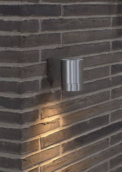 Nordlux 21509929 Tin Maxi Wandleuchte GU10 Metall Glas Aluminium IP54