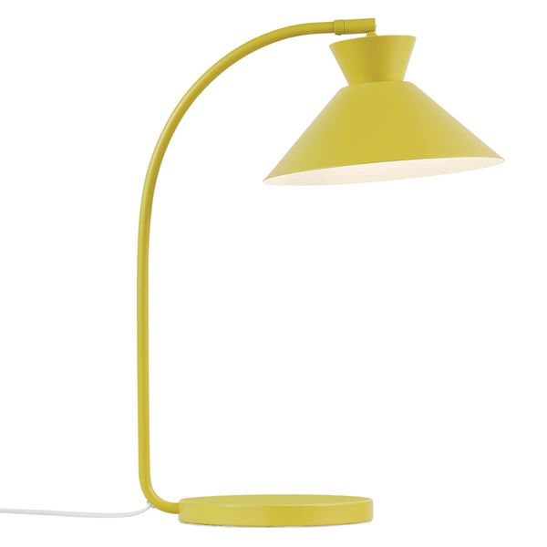 Nordlux Dial Tischleuchte gelbe Design-Tischlampe E27 schwenkbar 2213385026