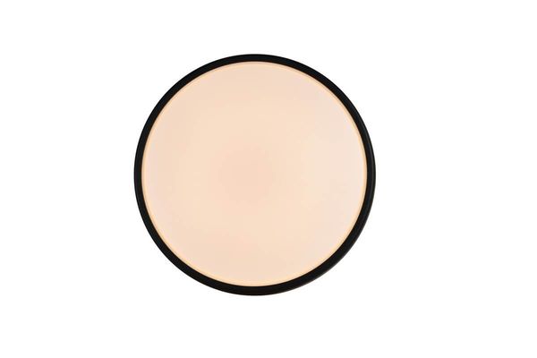 Nordlux Oliver Round LED Wandleuchte rund schwarz IP54 2218261003