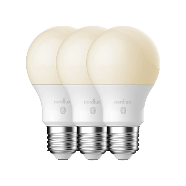 Nordlux 3er-Set 20-900lm LED Lampe E27 2700-6500K steuerbare Lichtfarbe 2270022701