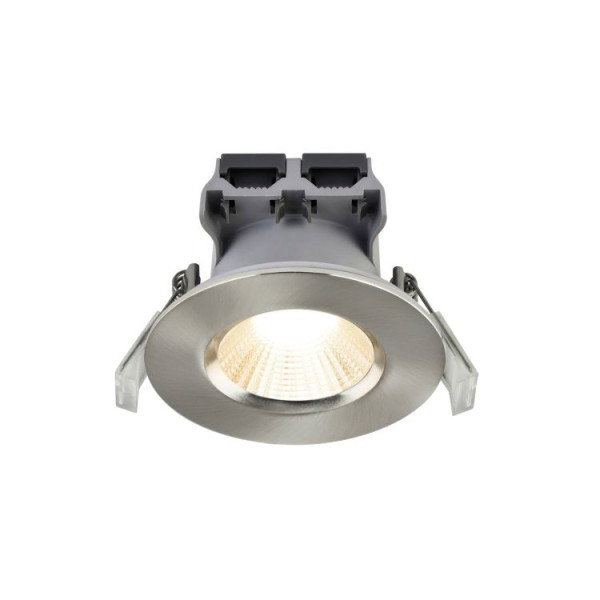 Nordlux Fremont 3-Kit IP65 2700K LED Einbauleuchte dimmbar 4,5W IP65 gebürsteter Stahl 3er Set 2310036032