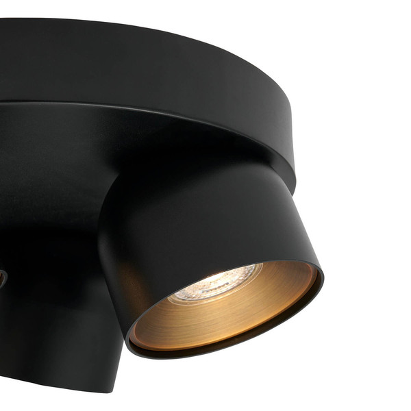 Nordlux PITCHER Spotlight 3-fach GU10 Schwarz 2310420103