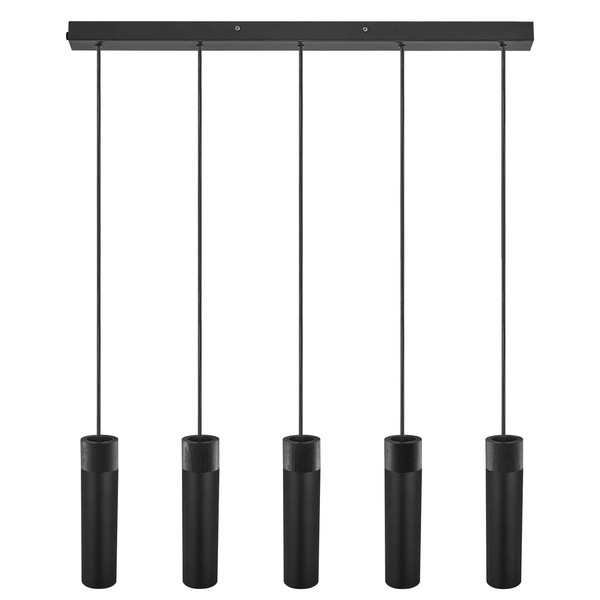 Nordlux 2410483003 TILO 5-Spot GU10 Pendelleuchte Schwarz