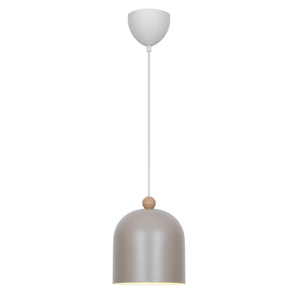 Nordlux Pendelleuchte Gaston Hell braun E27 dimmbar Ø20cm Metall 2412653018