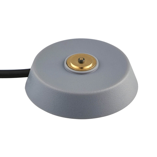 Nordlux LED Akkuleuchte Ellen To-Go Tischlampe Grau dimmbar Moodmaker 300lm 3000K warmweiß Ø16cm IP44 Aluminium 2418015010