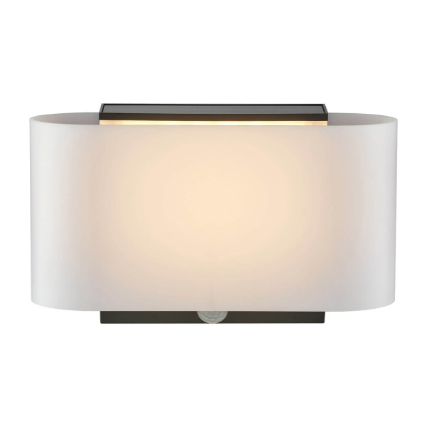 Nordlux PIOLA Solar LED Aussen-Wandleuchte Warmweiss 8W Weiß IP44 2418051001