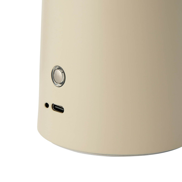 Nordlux Design for the People FAYE Portable LED Tischleuchte Dimmbar 4,3W Beige 2420155009