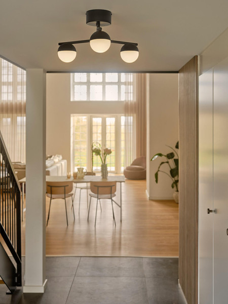 Nordlux 2512096003 CONTINA G9 Deckenleuchte Dimmbar Schwarz