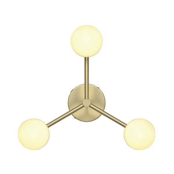 Nordlux 2512096035 CONTINA G9 Deckenleuchte Dimmbar Messing