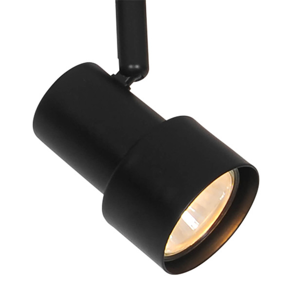 Nordlux 2512380103 Boston 4-rail GU10 Deckenleuchte Dimmbar Schwarz