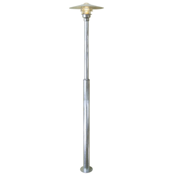 Nordlux 25168031 Vejers Stehleuchte 2Meter E27 Glas Verzinkt IP54