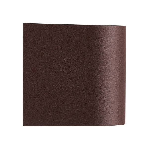 Nordlux 2518001009 Dion Single GU10 Wandleuchte Dimmbar Rost IP44