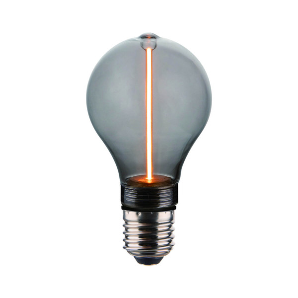 Nordlux 2580012747 DecoE27 A60 Dash Dim LED E27 Leuchtmittel 2W Dimmbar Extra-warmweiss Rauchfarben