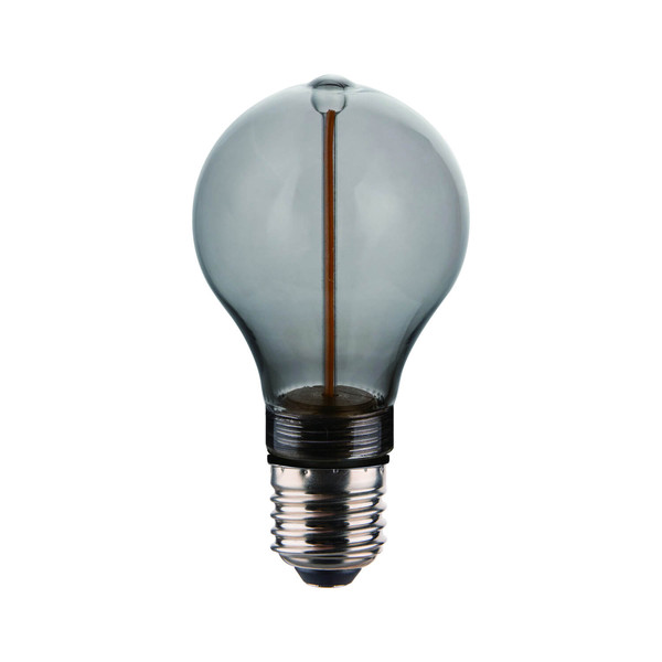 Nordlux 2580012747 DecoE27 A60 Dash Dim LED E27 Leuchtmittel 2W Dimmbar Extra-warmweiss Rauchfarben