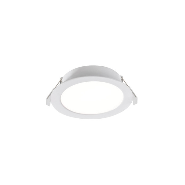 Nordlux LED Einbaustrahler Manacor 12 Weiß dimmbar 600lm 3000/4000K CCT warm-, neutralweiß 90Ra Ø12cm IP20-44 Metall 2610010001