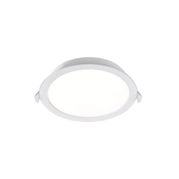 Nordlux LED Einbaustrahler Manacor 18 Weiß dimmbar 1100lm 3000/4000K CCT warm-, neutralweiß 90Ra Ø17,5cm IP20-44 Metall 2610020001