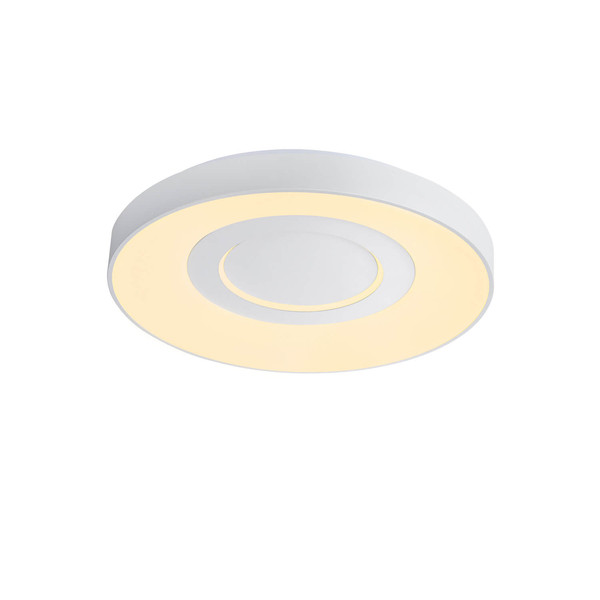 Nordlux LED Deckenleuchte Halyna Weiß dimmbar 1400lm 2700/3000/4000K CCT warm-, neutralweiß Ø39,5cm Metall 2610136001