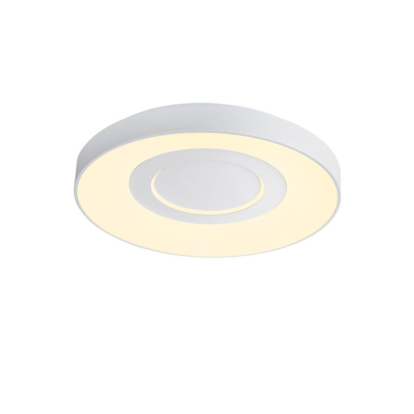 Nordlux LED Deckenleuchte Halyna Weiß dimmbar 1400lm 2700/3000/4000K CCT warm-, neutralweiß Ø39,5cm Metall 2610136001