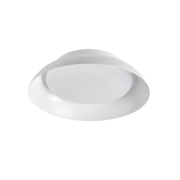 Nordlux Deckenleuchte Nivora 38 Weiß E27 dimmbar Ø38cm Metall 2610156001