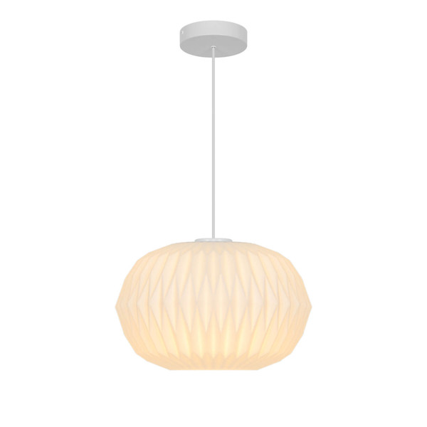 Nordlux Pendelleuchte Aviana Opalweiß E27 dimmbar Ø30cm Glas 2612303001