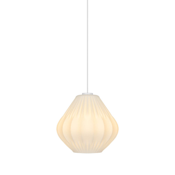 Nordlux Pendelleuchte Maluca Opalweiß E27 dimmbar Ø29cm Glas 2612343001