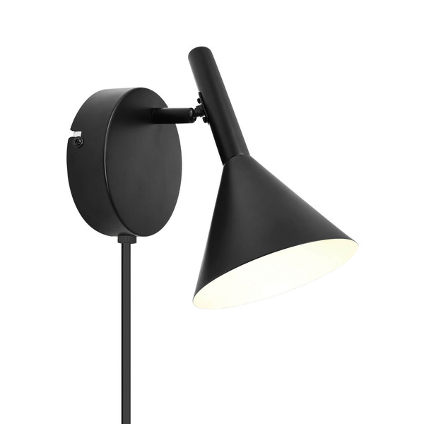 Nordlux Wandleuchte Kelvis Schwarz 22cm Metall 2612741003