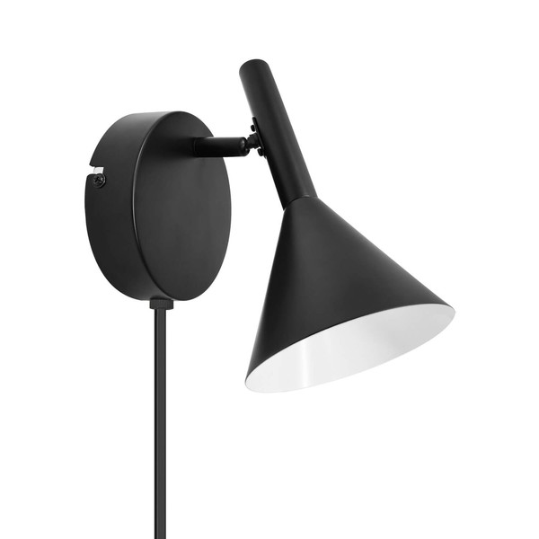 Nordlux Wandleuchte Kelvis Schwarz 22cm Metall 2612741003