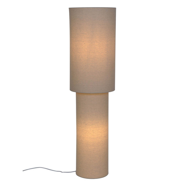 Nordlux Stehlampe Izara 110 Beige E27 Ø30cm Stoff 2612924009