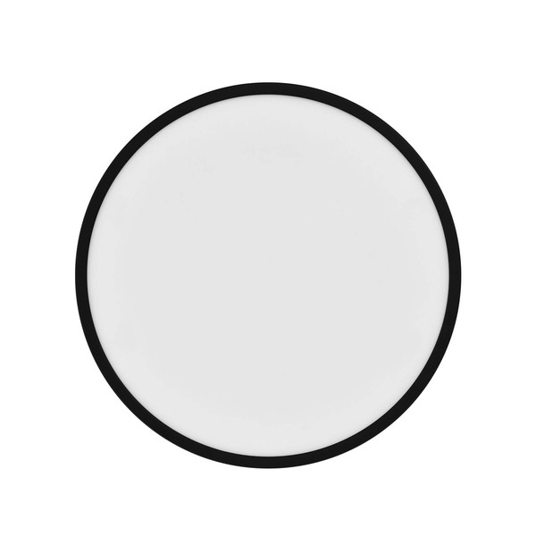 Nordlux LED Deckenleuchte Oja 29 Outdoor Round Schwarz 1600lm 3000K warmweiß Ø29,5cm IP54 2618256103