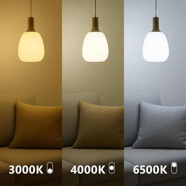Nordlux LED Lampe E27 A60 8W 900lm 3000/4000/6500K CCT warm-, neutral-, tageslichtweiß 90Ra Weiß Energetic 2672002701