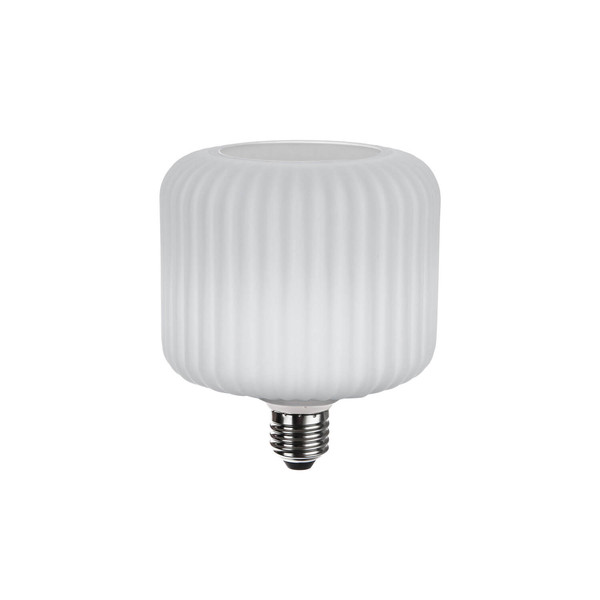 Nordlux LED Lampe DecoE27 E27 Frill 3,5W 170lm 1800K extra-warmweiß dimmbar Opalweiß 2680072701
