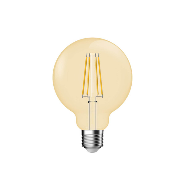 Nordlux LED Lampe DecoE27 E27 G95 7,2W 660lm 2500K extra-warmweiß dimmbar Goldfarben 2680102727