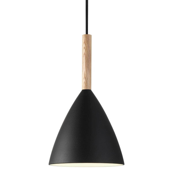Nordlux Design for the People PURE Pendelleuchte Holz Schwarz E27