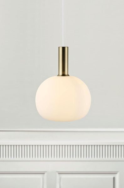 Nordlux Alton 25 LED Hängeleuchte E27 Schwarz/Messing 47313001