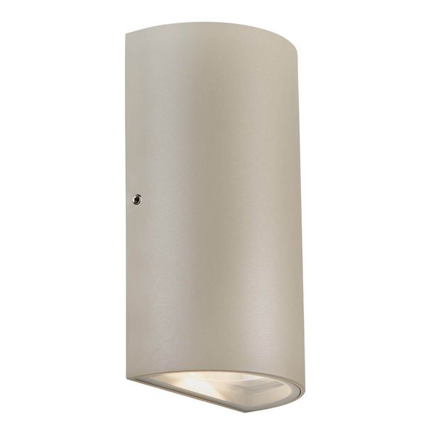 LED IP54 Round Wandleuchte Nordlux Sandfarbe Rold 84141008