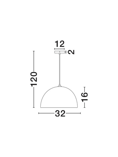 Nova Luce Pendelleuchte Talcum E27 Schwarz Papier Ø32cm 9001072
