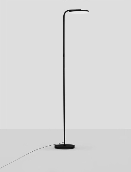Nova Luce LED Stehleuchte Sinkro dimmbar 30W warmweiss 3000K Schwarz Stahl 174cm 9002080