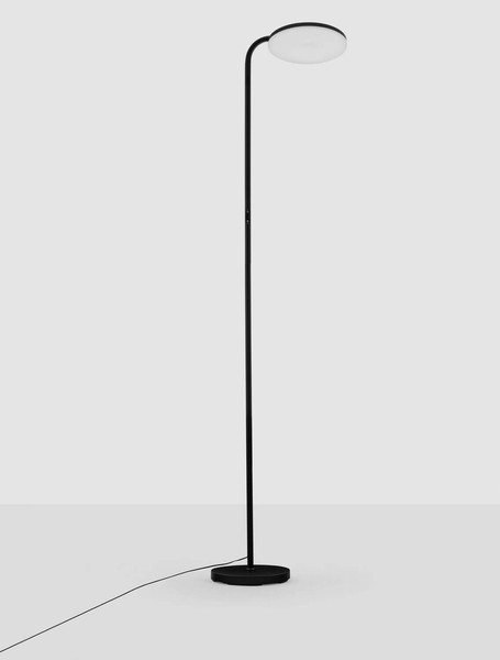 Nova Luce LED Stehleuchte Sinkro dimmbar 30W warmweiss 3000K Schwarz Stahl 174cm 9002080