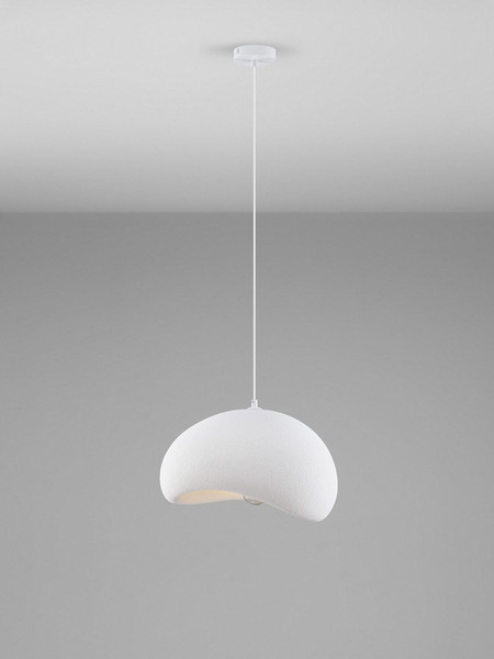 Nova Luce Pendelleuchte Aere E27 Weiß 40x32cm 9002660