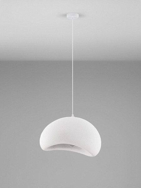 Nova Luce Pendelleuchte Aere E27 Weiß 50x40cm 9002661