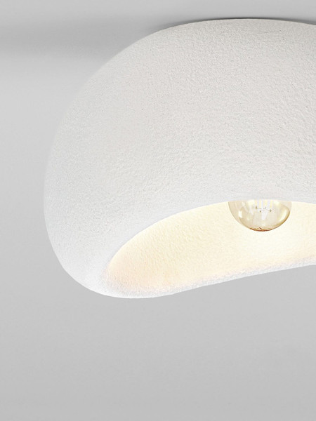 Nova Luce Deckenleuchte Aere E27 Weiß 40x32cm 9002663