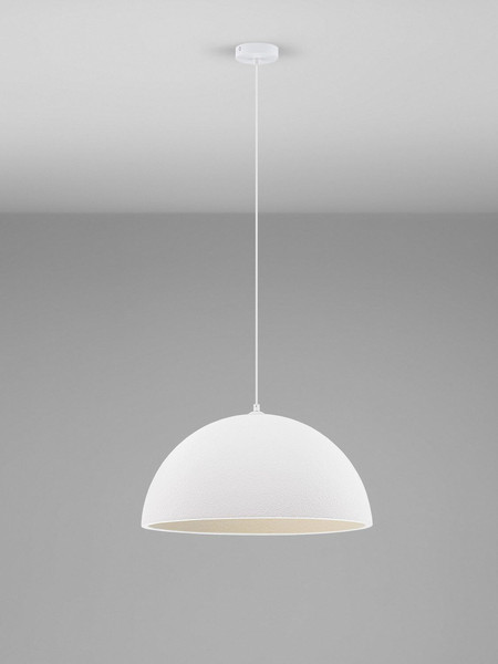 Nova Luce Pendelleuchte Starla E27 Weiß Ø50cm 9002666