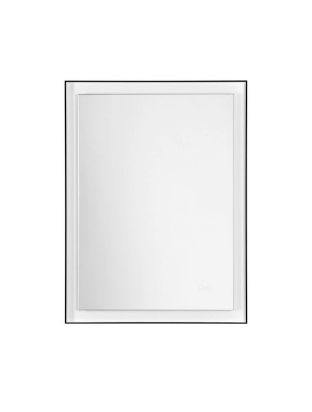 Nova Luce LED Spiegel Ural 29W neutralweiss 4000K IP44 Aluminium Spiegelglas 80x60cm 9006014