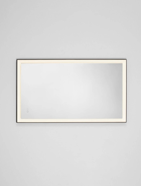 Nova Luce LED Spiegel Ural 36W neutralweiss 4000K IP44 Aluminium Spiegelglas 120x70cm 9006015