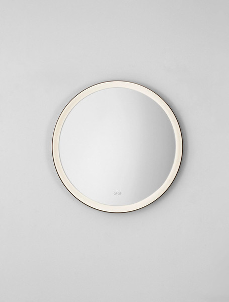 Nova Luce LED Spiegel Ural 29W neutralweiss 4000K IP44 Aluminium Spiegelglas Ø80cm 9006017