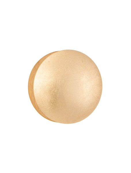 Nova Luce LED Wandleuchte Soleil 6W warmweiss 3000K Blattgold Aluminium Ø20cm 9006081