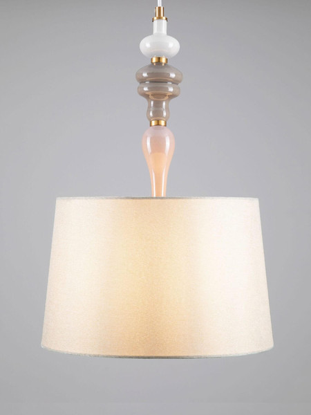 Nova Luce Pendelleuchte Damo E27 Mehrfarbig Metall Keramik Ø34cm 9009146
