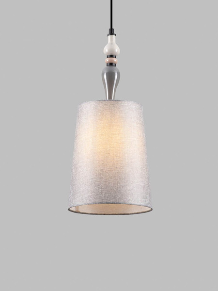 Nova Luce Pendelleuchte Damo E27 Schwarz Grau Braun Metall Keramik Ø22cm 9009150