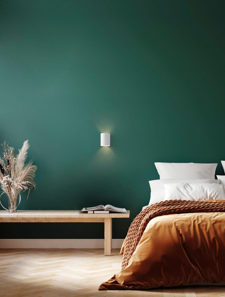 Nova Luce Wandleuchte Dazle G9 Weiß Aluminium Ø8cm 9011330